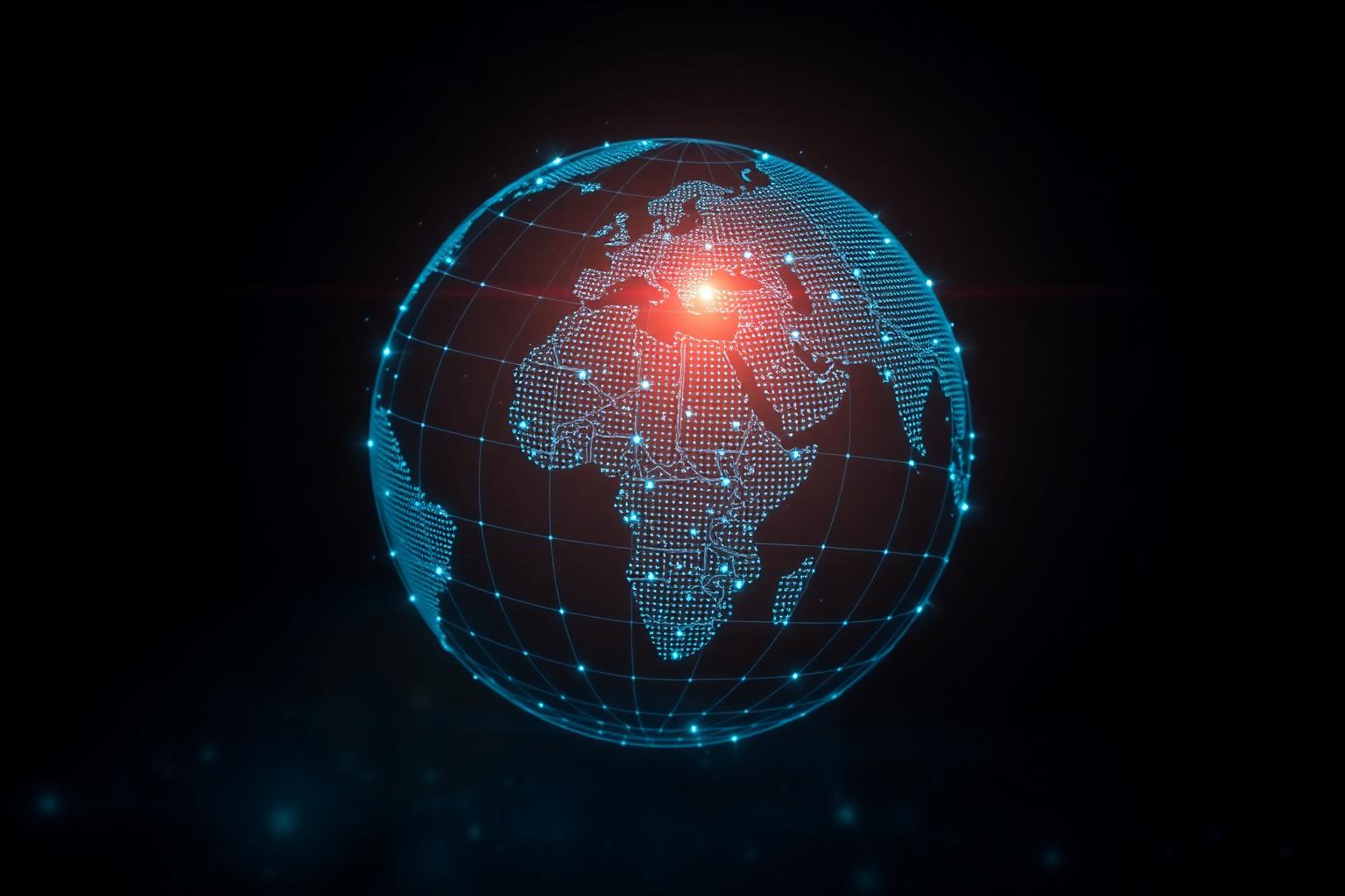 Digital globe network